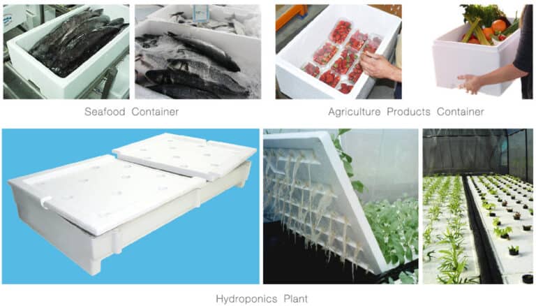 foambox, Styrofoam box, Foam for growing vegetables